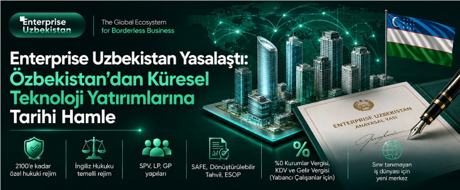 Enterprise Uzbekistan Yasalaştı: Özbekistan'dan Küresel Teknoloji Yatırımlarına Tarihi Hamle
