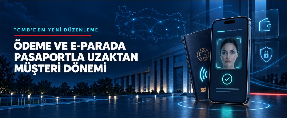 TCMB uzaktan kimlik tespitini genişletti: Ödeme kuruluşları yabancıları pasaportla kabul edebilecek